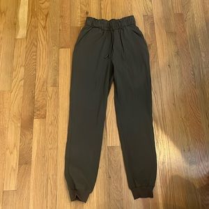 Lululemon olive joggers